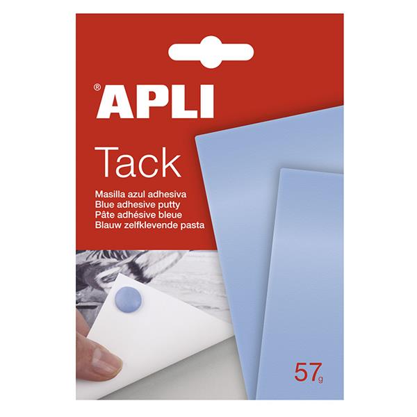 MASILLA ADHESIVA APLI TACK AZUL 57 GR