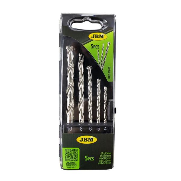 ESTUCHE BROCAS ALBA&Ntilde;IL 4-10 MM -5 PZAS-
