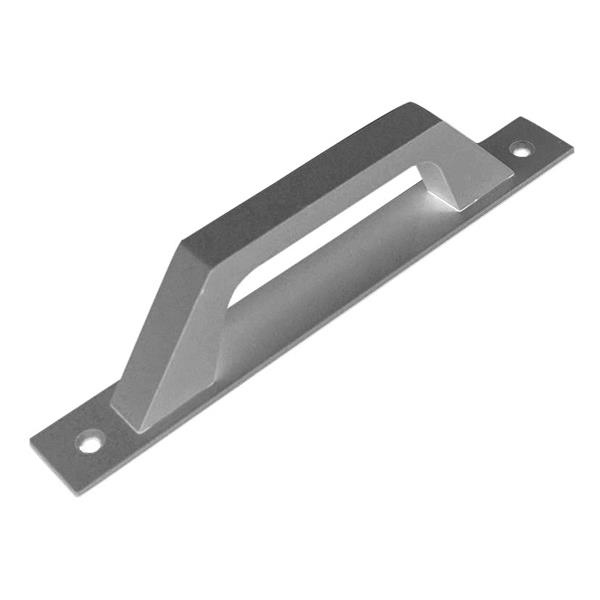 ASA PLACA RECTA 6804 ALUM PLATA 