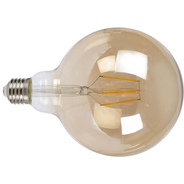 LAMPARA LED FILAM GLOBO G125  8W VINTAGE