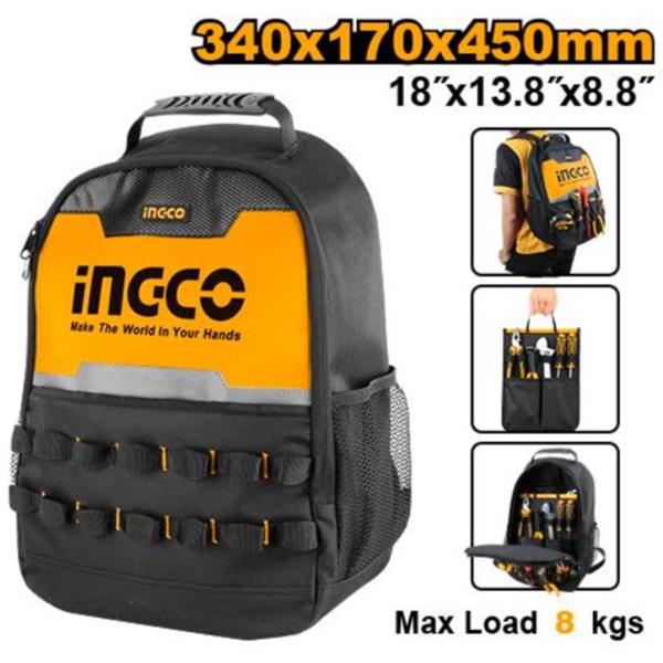 MOCHILA PORTAHERRAM 380X170X460 ING-CO 