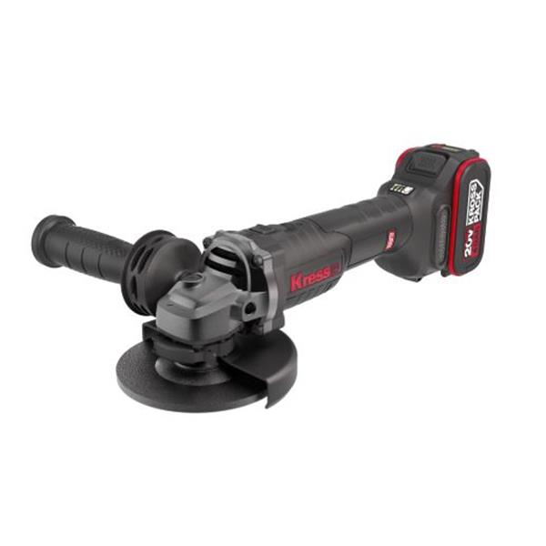 AMOLADORA ANGULAR BATERIA KUH10 125 MM 20V BAT LITIO 6Ah KRESS &iexcl;NETO&iexcl;