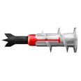 TACO PLADUR P/BR DUOBLADE FISCHER -40 UND-